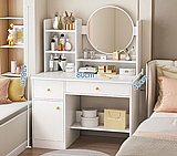 שידת איפור עם מראה רוחב 80 סמ דגם RSM-3054 מבית ROSSO ITALY ישירות מהיבואן שידת איפור עם מראה רוחב 80 סמ דגם RSM-3054 מבית ROSSO ITALY ישירות מהיבואן