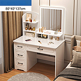 שידת איפור עם מראה כולל תאורת LED רוחב 80 סמ דגם RSM-3010 מבית ROSSO ITALY ישירות מהיבואן שידת איפור עם מראה כולל תאורת LED רוחב 80 סמ דגם RSM-3010 מבית ROSSO ITALY ישירות מהיבואן