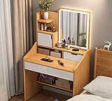 שידת איפור עם מראה כולל תאורת LED רוחב 70 סמ דגם RSM-1051 מבית ROSSO ITALY ישירות מהיבואן שידת איפור עם מראה כולל תאורת LED רוחב 70 סמ דגם RSM-1051 מבית ROSSO ITALY ישירות מהיבואן