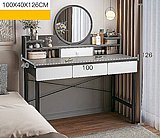 שידת איפור עם מראה רוחב 100 סמ דגם RSM-1016 מבית ROSSO ITALY בצבעים לבחירה ישירות מהיבואן שידת איפור עם מראה רוחב 100 סמ דגם RSM-1016 מבית ROSSO ITALY בצבעים לבחירה ישירות מהיבואן