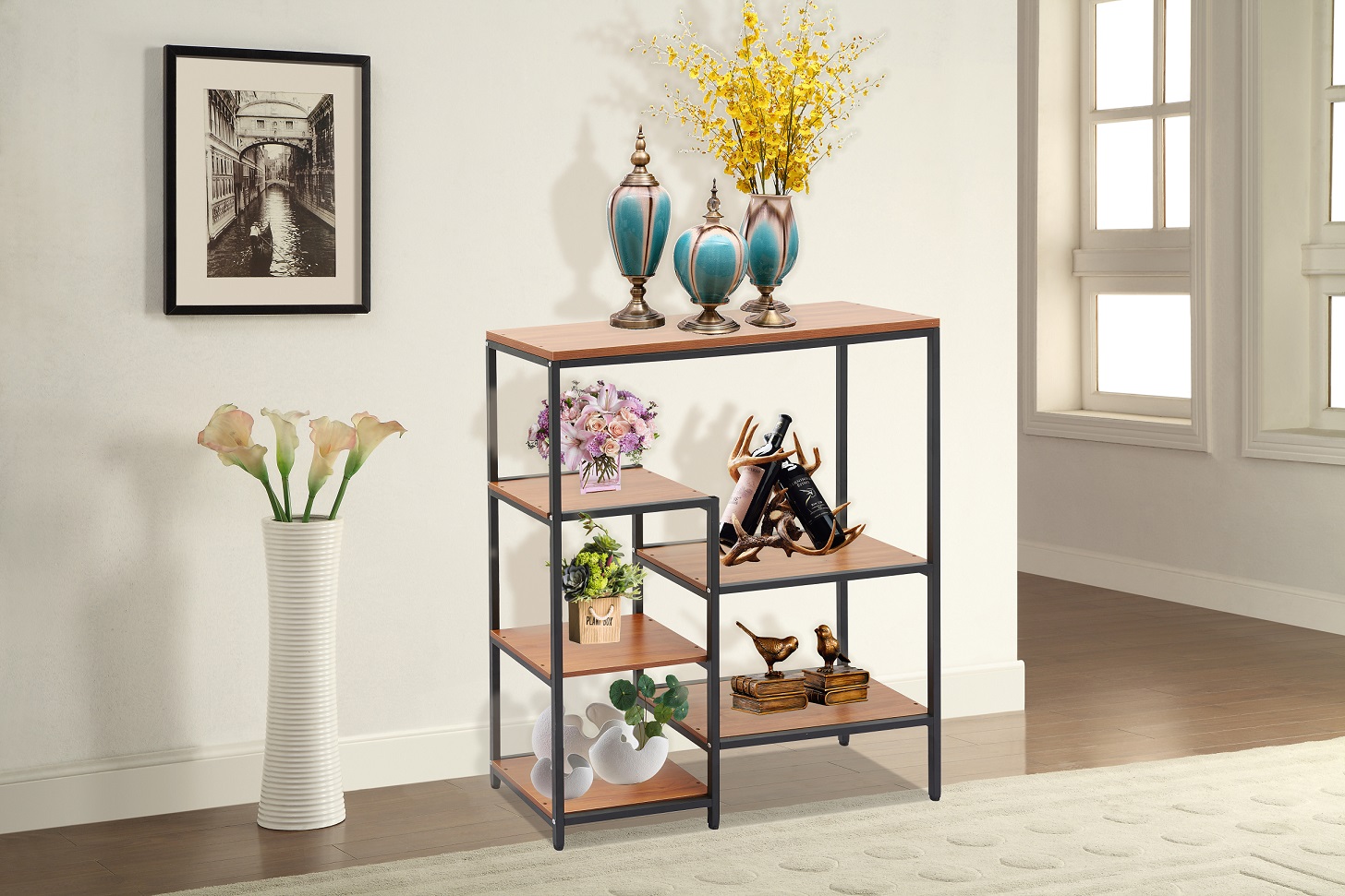 כוורת/ ספרייה/ כוננית /ומדפים